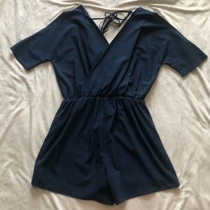LEITH SURPLICE ROMPER